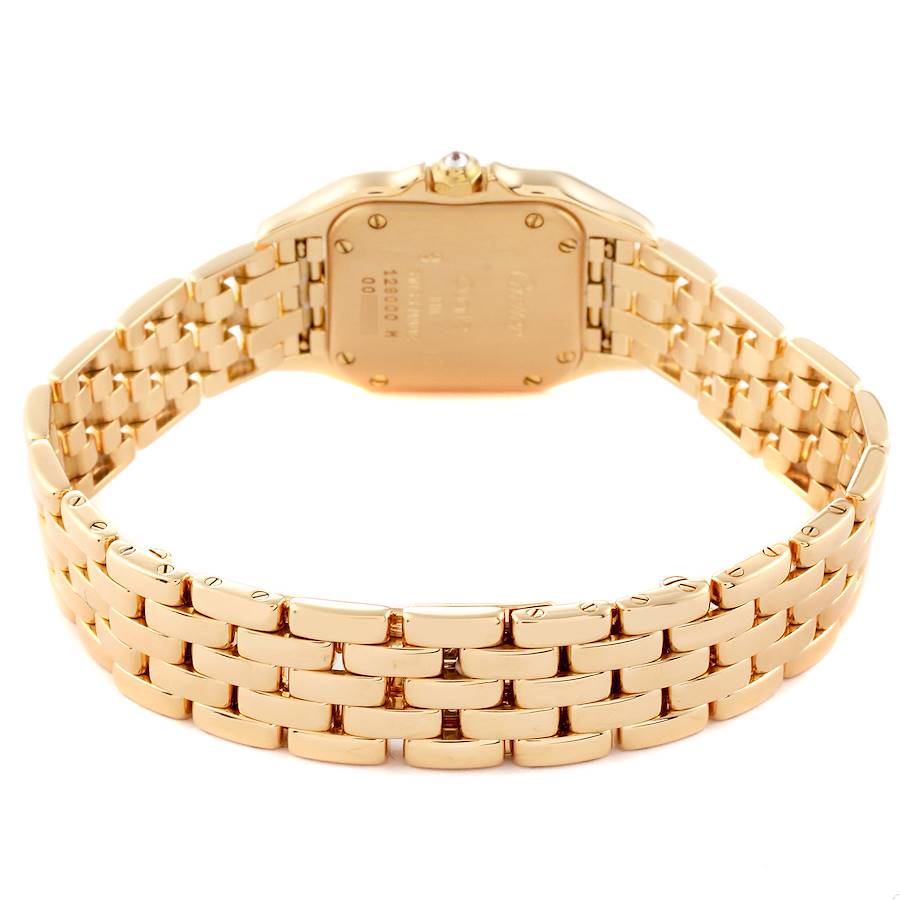 Cartier Panthere Yellow Gold Diamond Ladies Watch WF3070B9