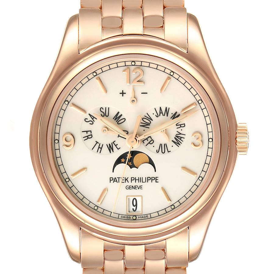 Patek Philippe Complicated Annual Calendar Rose Gold Watch 5146