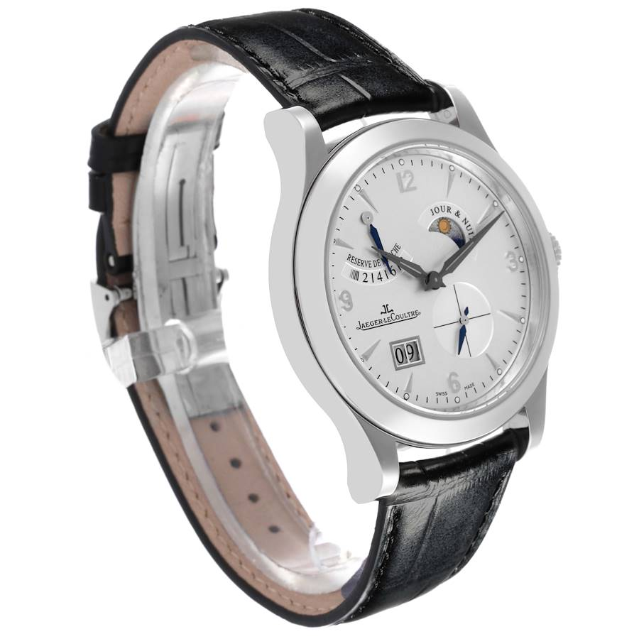 Jaeger Lecoultre Reserve De Marche Steel Mens Watch 146.8.17.S Q1608420