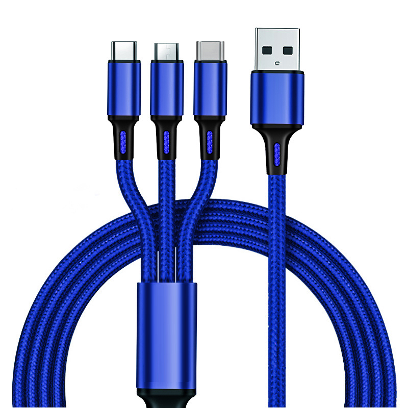 Ultimate Fast Charging 3-in-1 USB Cable for All Devices