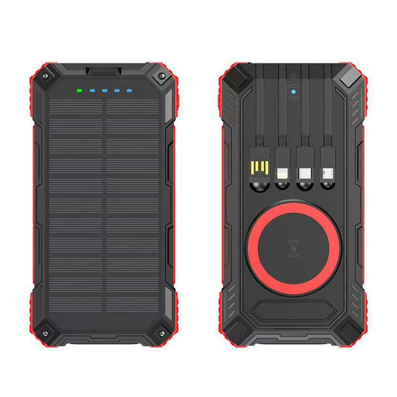 Solar Wireless Charging Mobile Power Bank