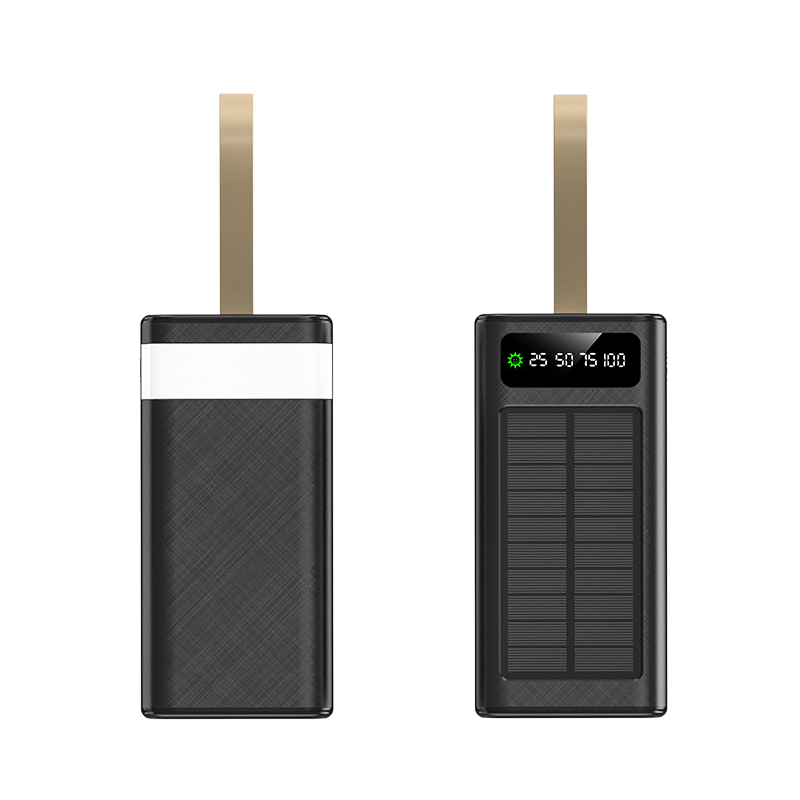 New 50000mAh Solar Powered Mobile Power Bank