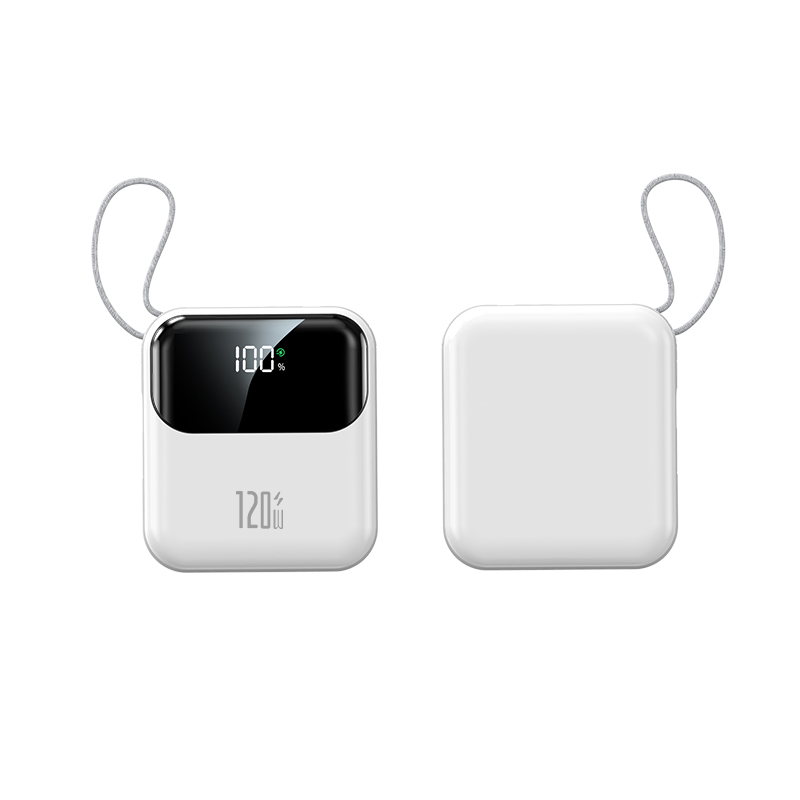 Large Capacity Mini Digital Display Mobile Power Bank