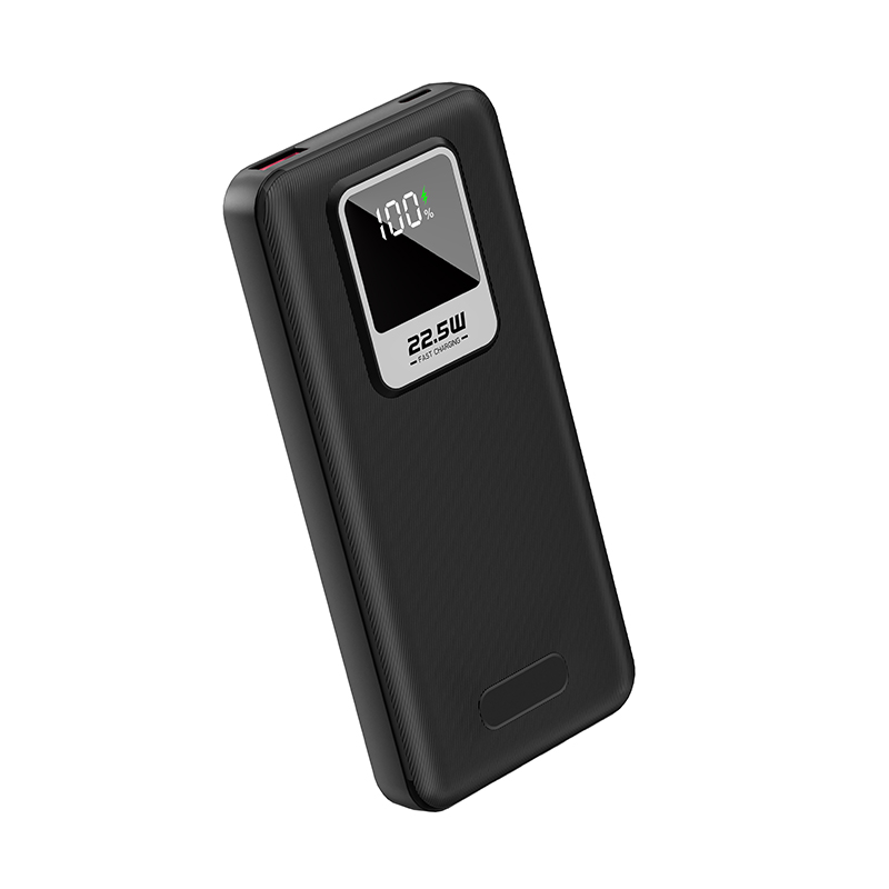 22.5W Super Fast Charging Comes with Three Wire Mobile Power Bank
