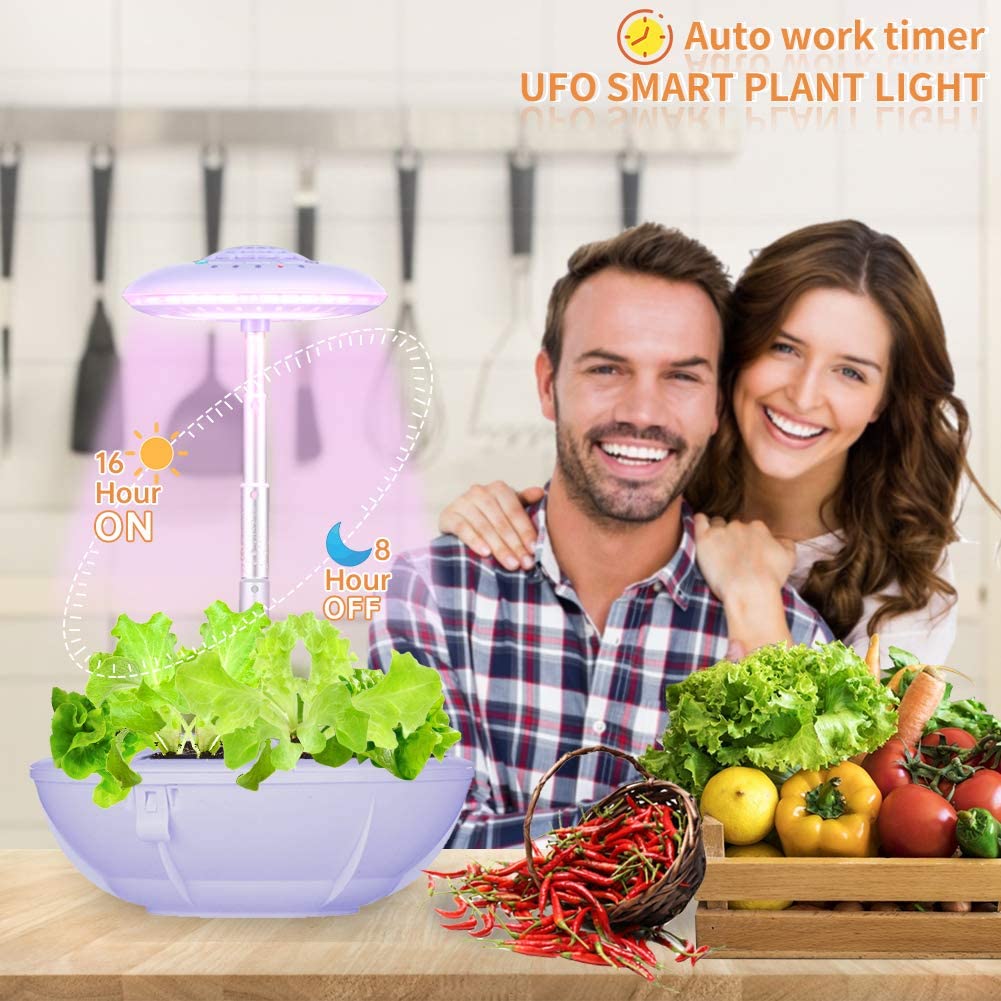 Desktop LED Plant Grow Pot