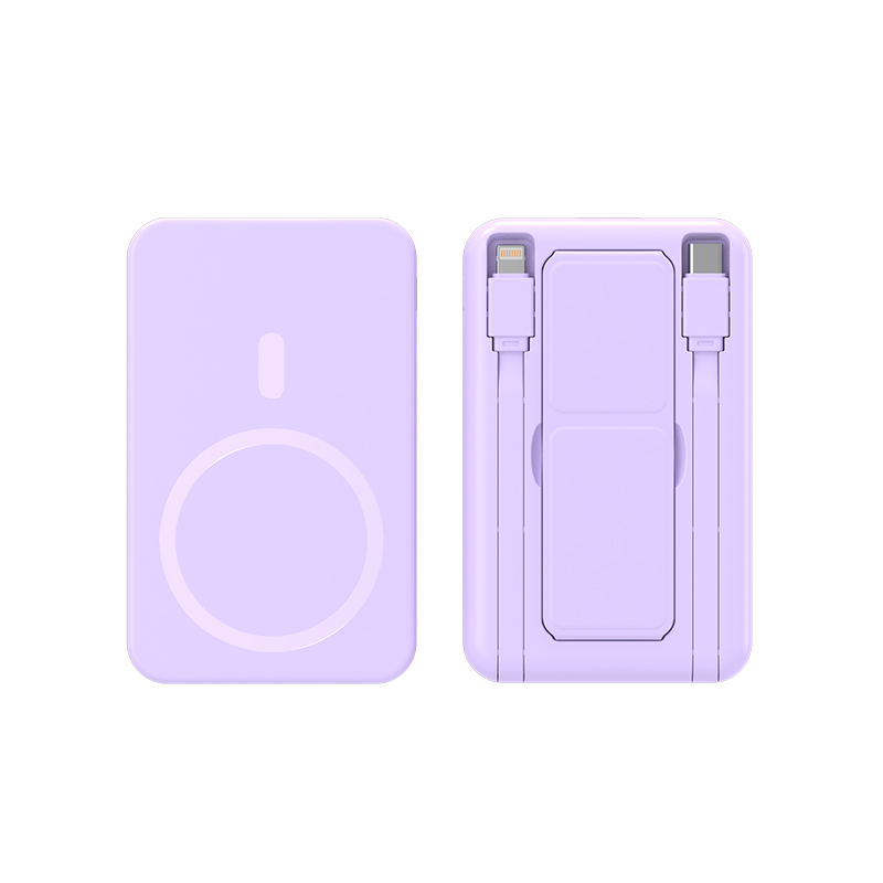 Ultra Thin Fast Charging Magnetic Bidirectional Wireless Power Bank