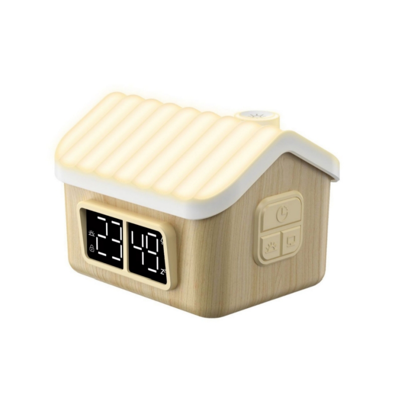 House-Shaped Digital Alarm Clock