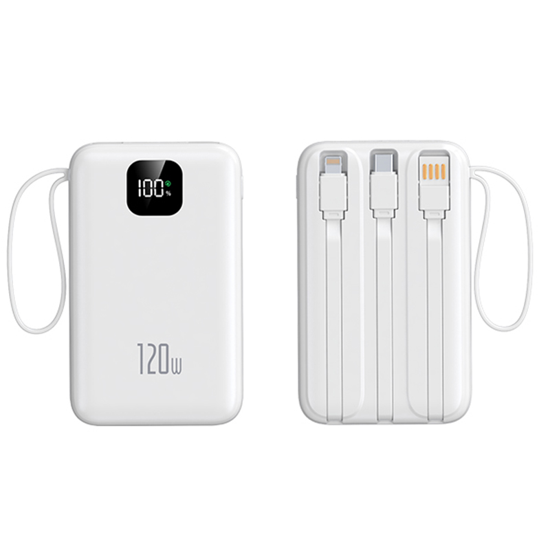 120W Super Fast Charging 10000mAh Power Bank