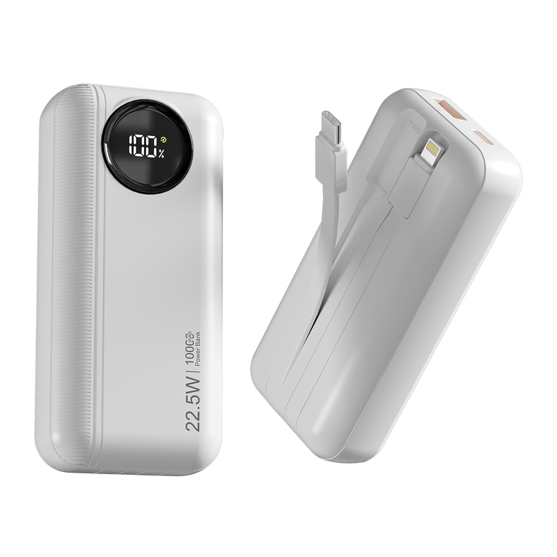 New Built-in Power Bank with 10000mAh Fast Charging