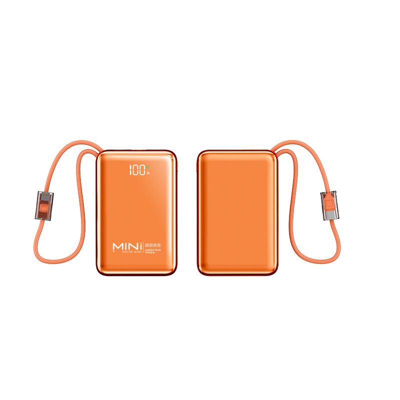 10000mAh Mini Power Bank with 22.5W Quick Charging