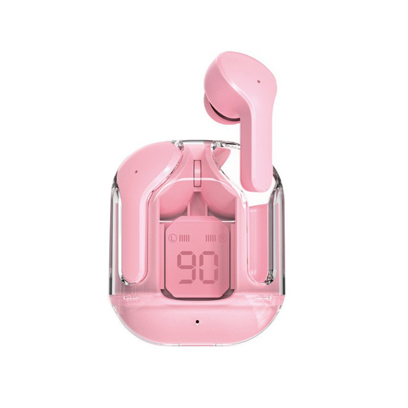 Explosive Transparent Digital Bluetooth Earphones
