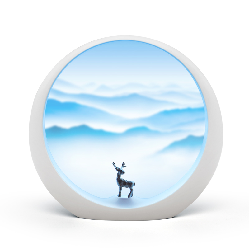 Scenic Round LED Night Light