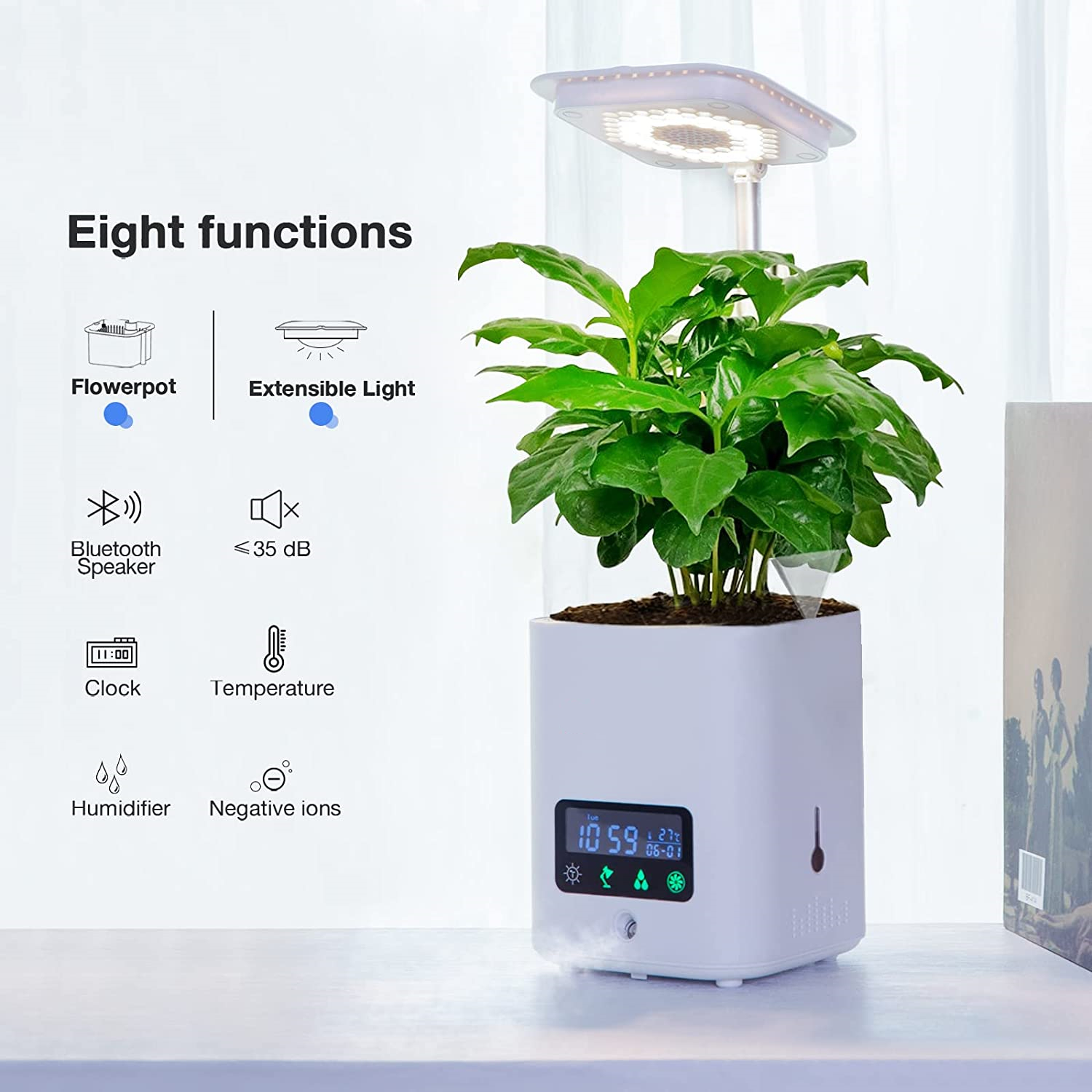 Desktop Smart Grow Light Planter