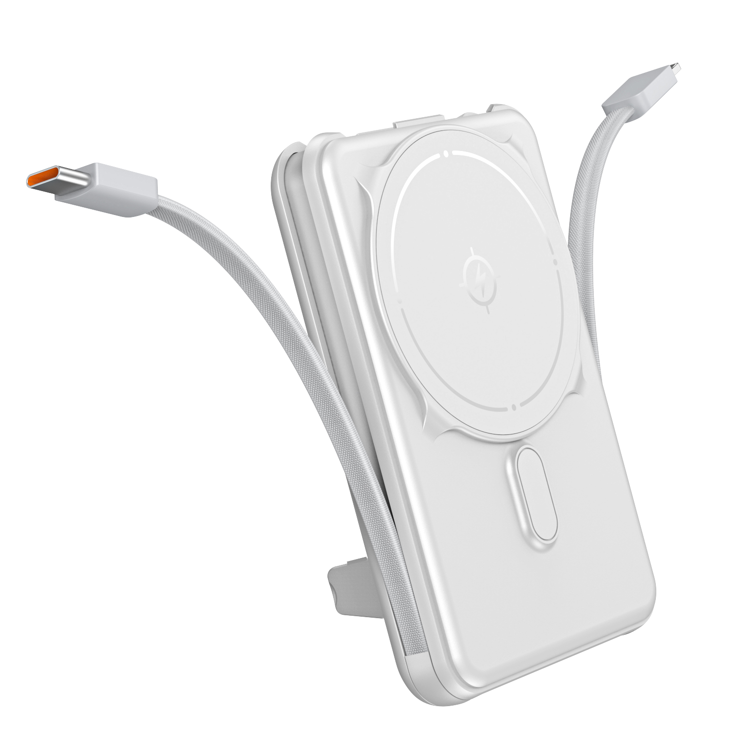Bracket with Built-in Magnetic Power Bank
