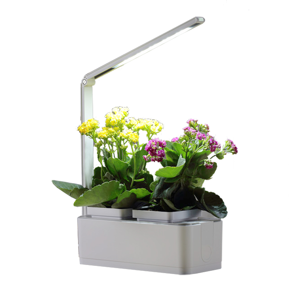 LED Indoor Flower Grow Planter