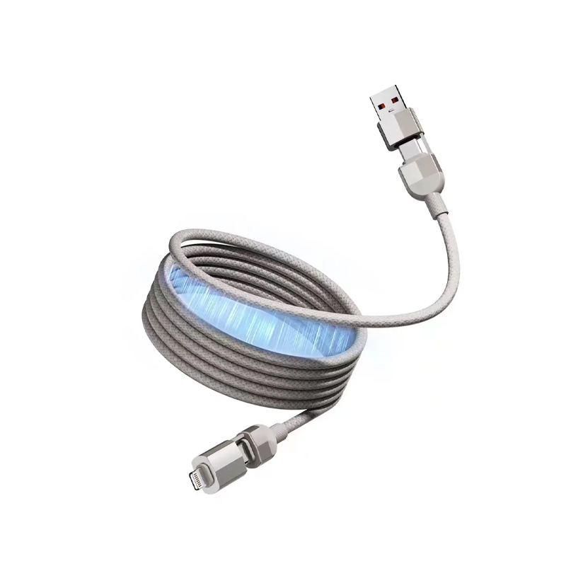 Four in one magnetic data cable