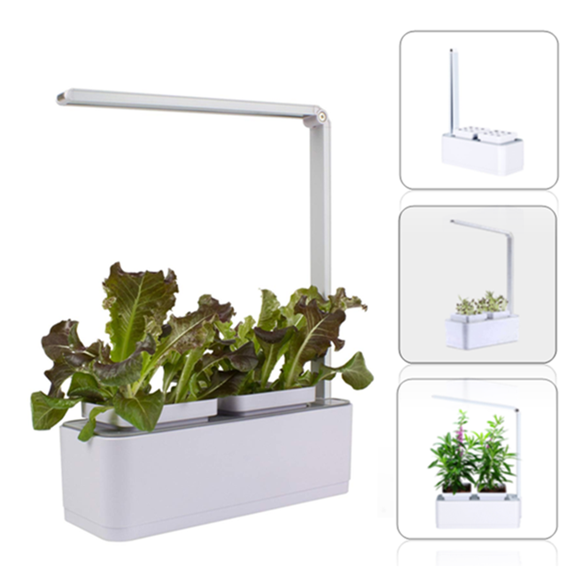 LED Indoor Flower Grow Planter