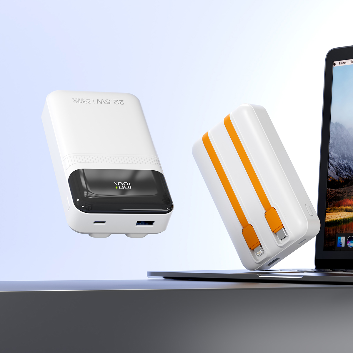 22.5W Fast-Charging 20000mAh Portable Power Bank