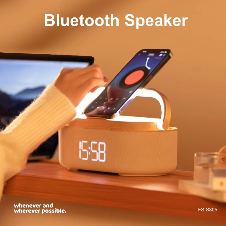 RGB Bluetooth Alarm Clock Speaker
