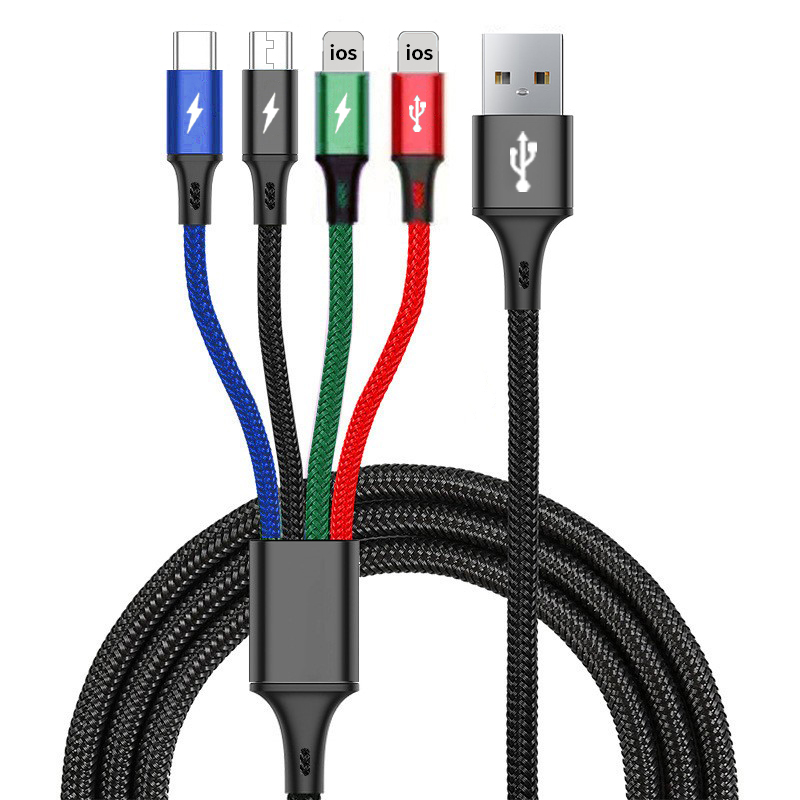 4-in-1 Multifunctional Data Cable