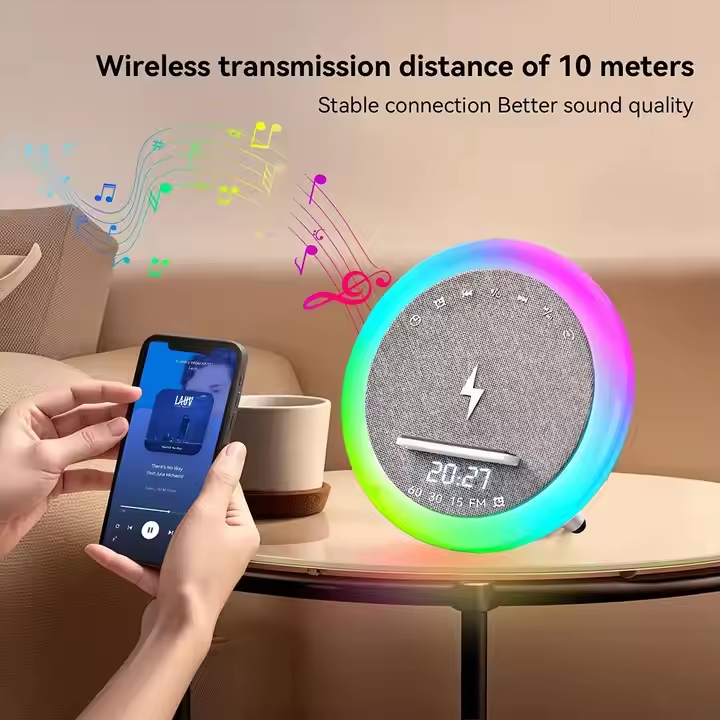 RGB Digital Desk Clock