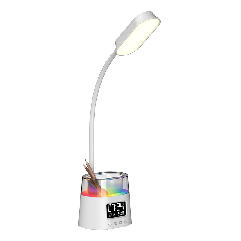 Flexible LED Desk Lamp with Display