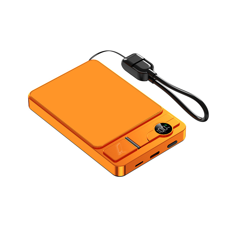 New 3-in-1 Ultra-Slim Magnetic Power Bank with Fast Charging