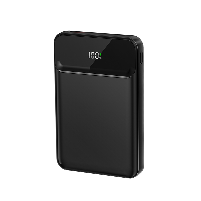 Portable 10000mAh Ultra-Thin Built-In Three-Wire Power Bank