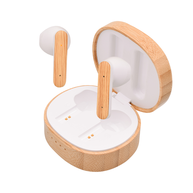 Innovative Wooden Appearance Bluetooth Earphones
