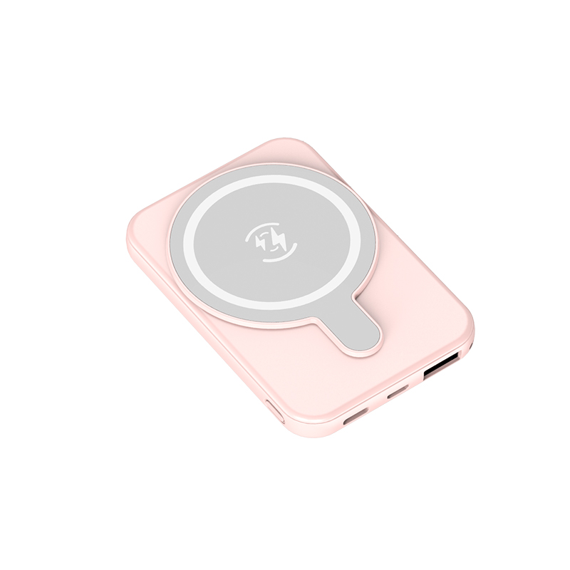Magnetic Wireless Power Bank Compact and Portable Mini Magnetic Wireless Power Bank