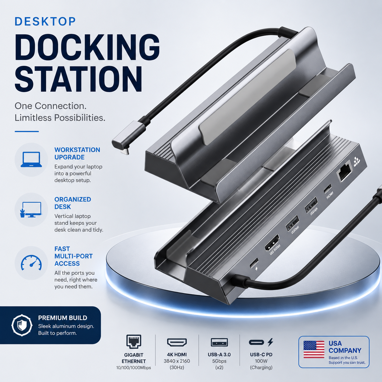 Computer docking station
