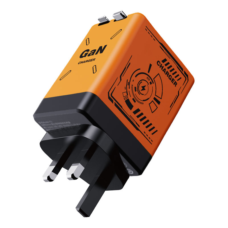 2-in-1 Wall Charger with Telescopic Dual Cables