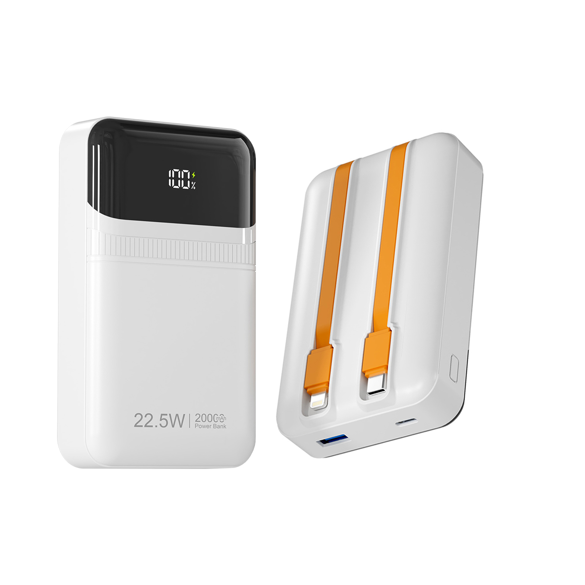 22.5W Fast-Charging 20000mAh Portable Power Bank