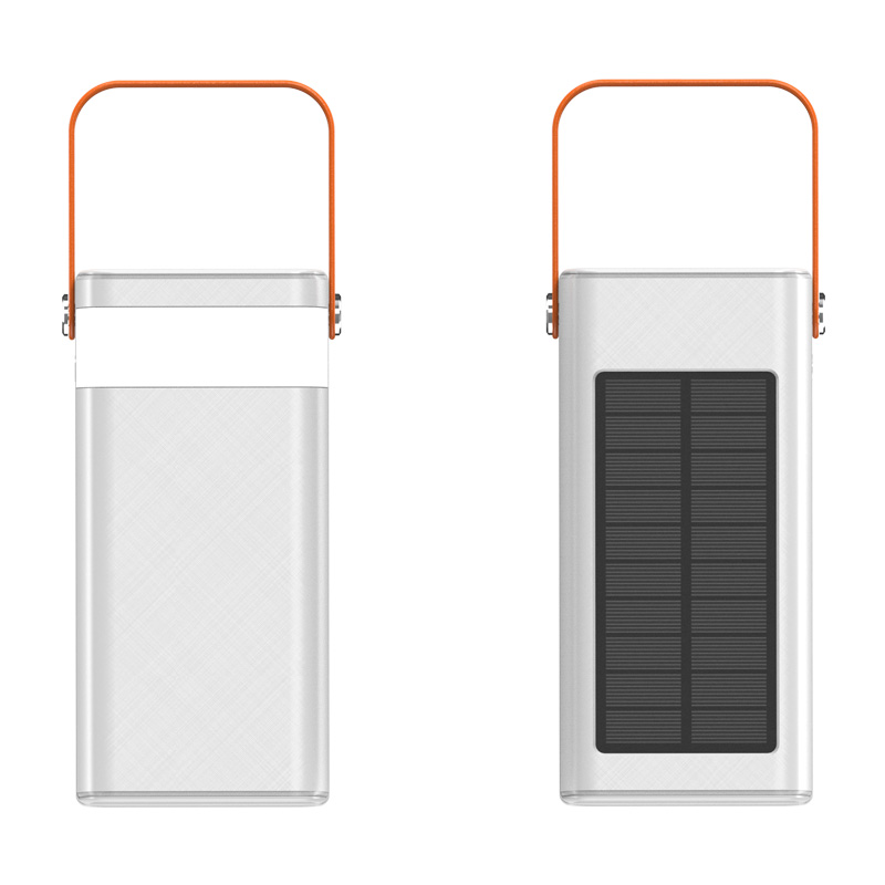 80000mAh Solar Detachable Dual-Line Mobile Power Bank
