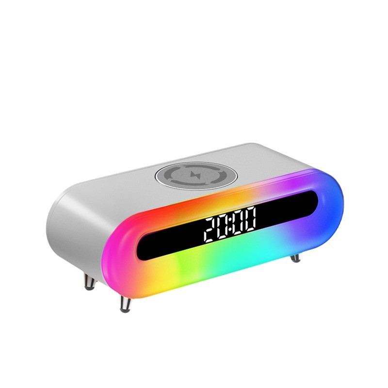 RGB Digital Alarm Clock Speaker