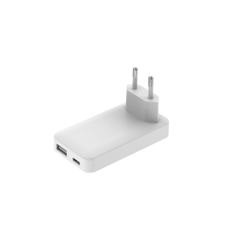 65W Fast charger Ultra thin Wall charger A+C