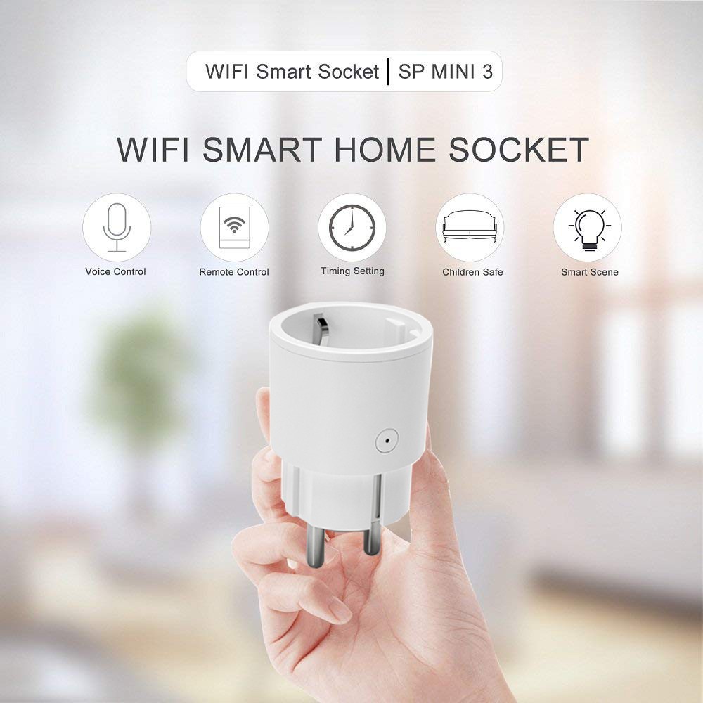 Tuya Smart home Wifi single plug 10A smart plug