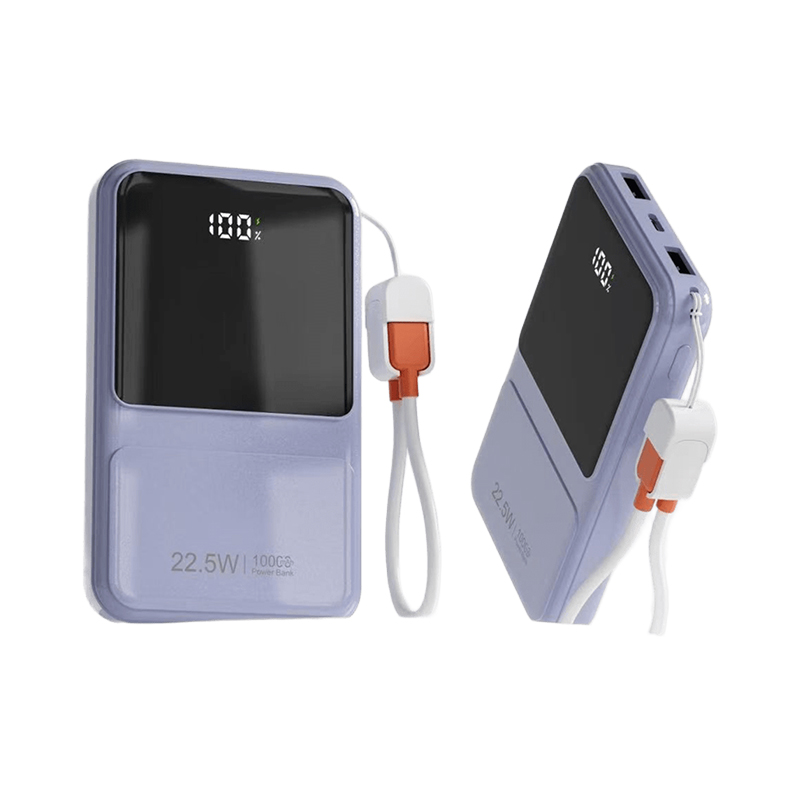 New PD 22.5W Portable Mini Power Bank