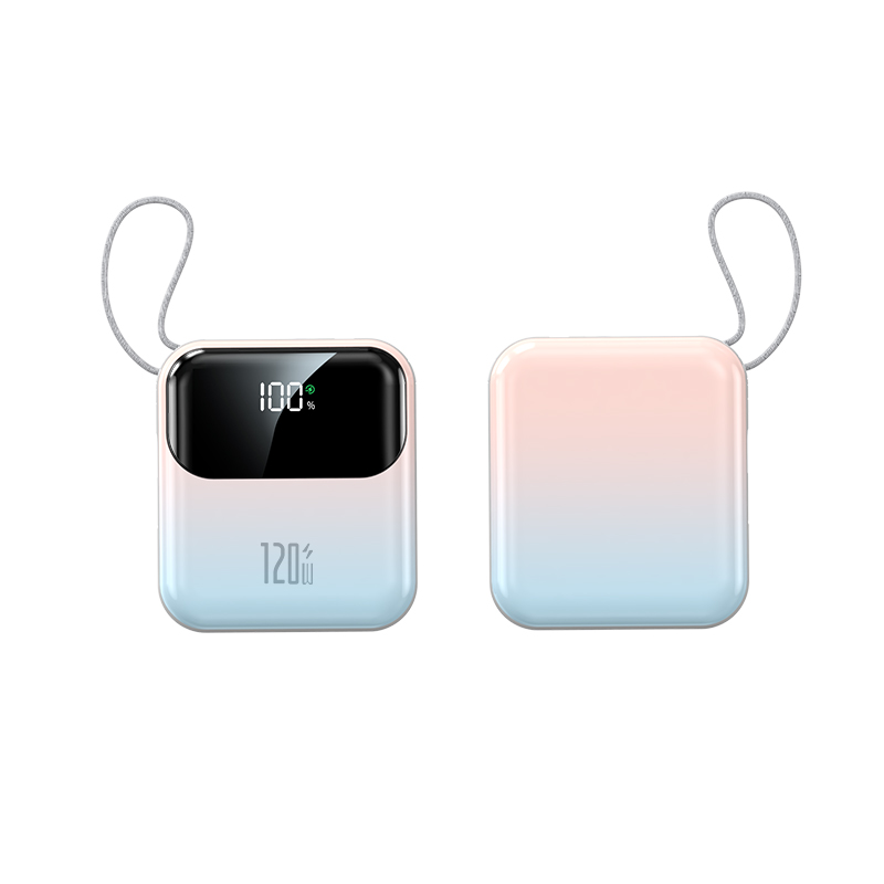 Large Capacity Mini Digital Display Mobile Power Bank