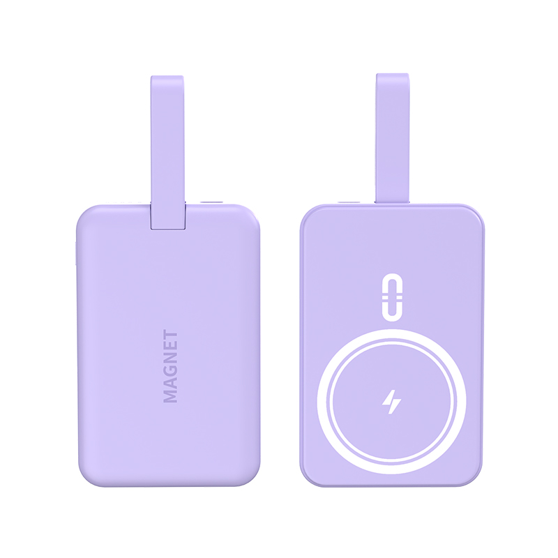Portable Detachable Design Mini Magnetic Suction Power Bank