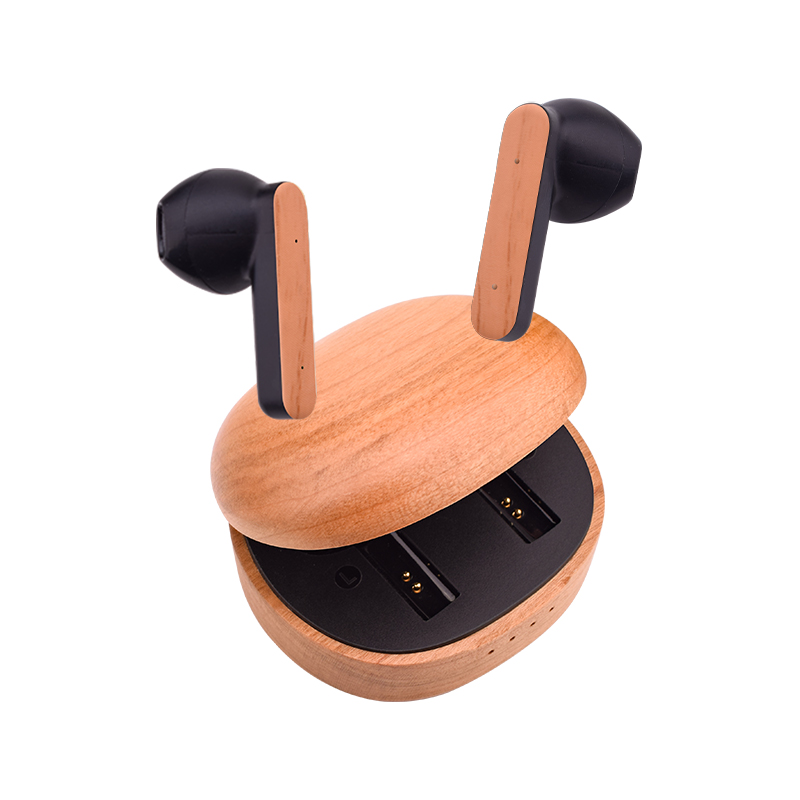 Hot Sales Wooden TWS Bluetooth Earphones