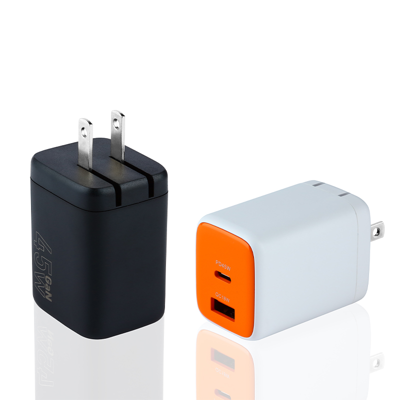 OEM Custom PD45W GaN QC18W Wall Charger