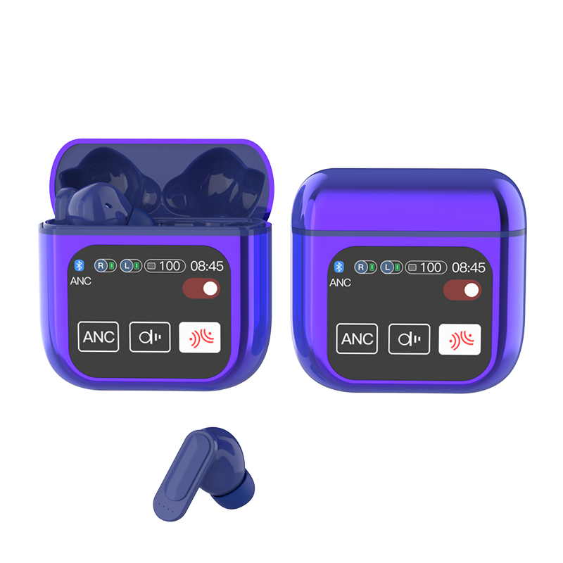 High-Performance Se60 Bluetooth Earphones with Color Display and Noise Control