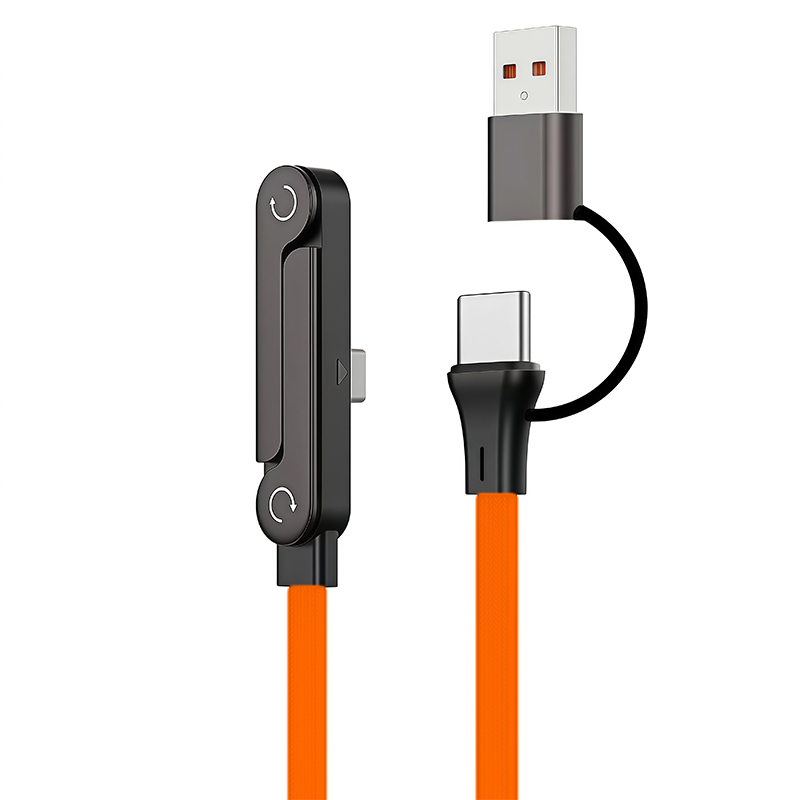 240W 2in1 Fast Charging Cable with Stand