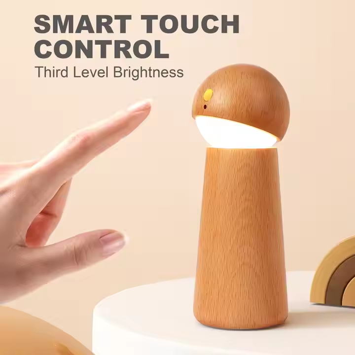 Wood Grain LED Night Light