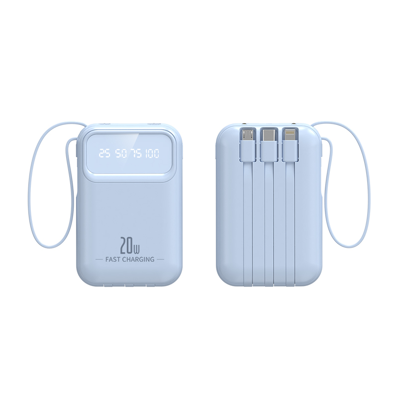 Comes with a Built-in Mini Fast Charging Large Capacity Mobile Power Bank