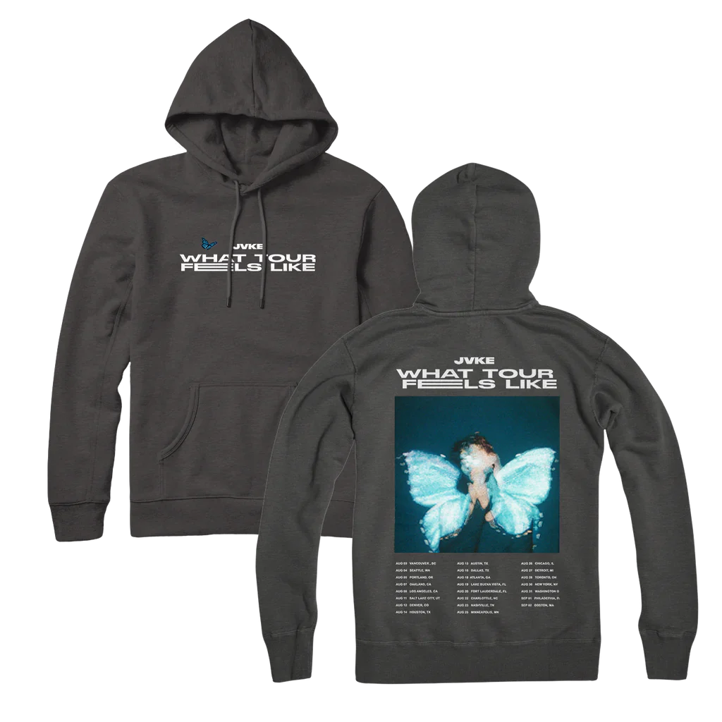 WHAT TOUR FEELS LIKE CHARCOAL PULLOVER