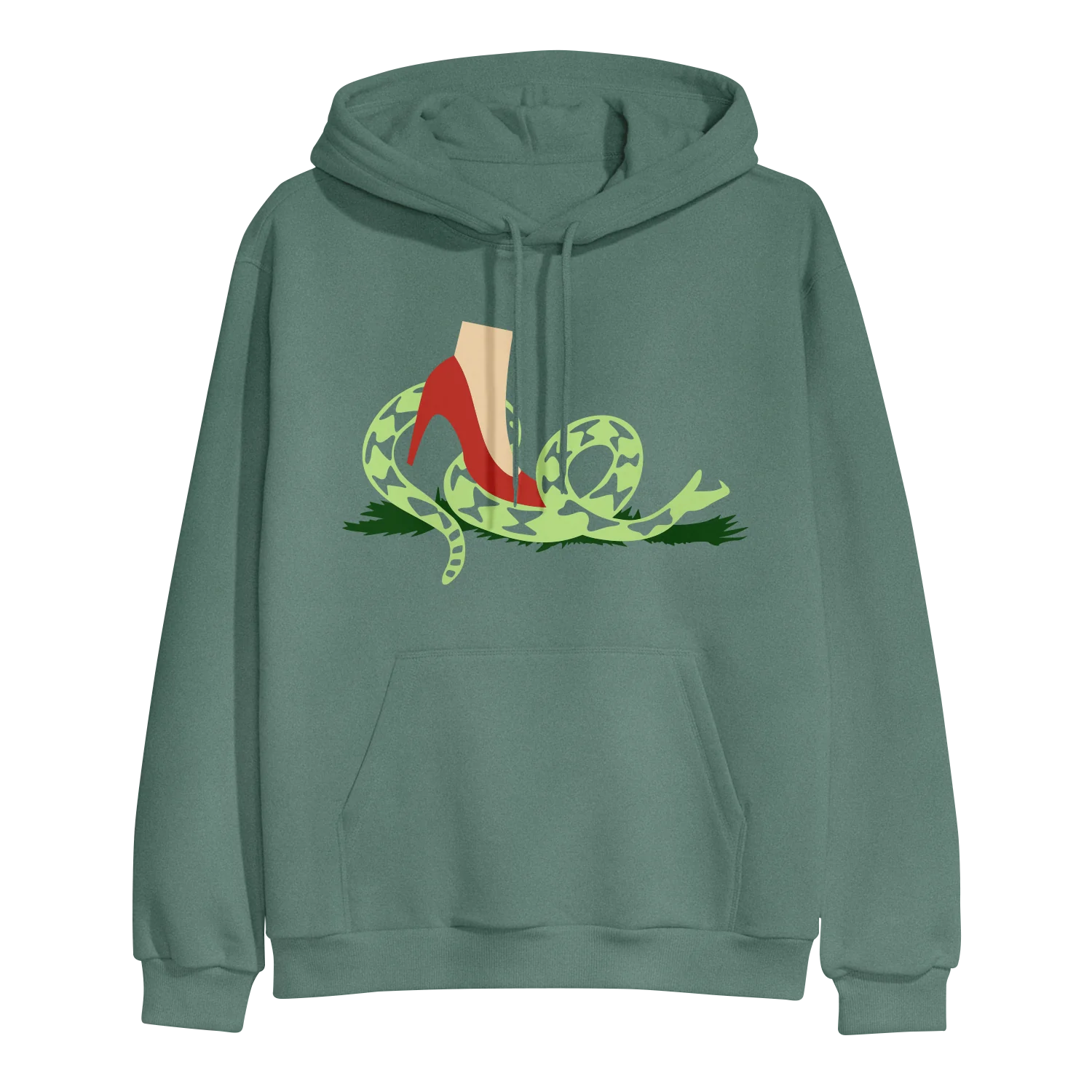 SNAKE PINE GREEN PULLOVER