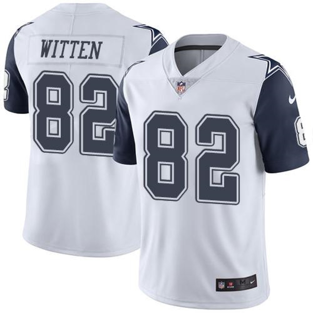 Cowboys #82 Jason Witten White Youth Stitched NFL Limited Rush Jersey