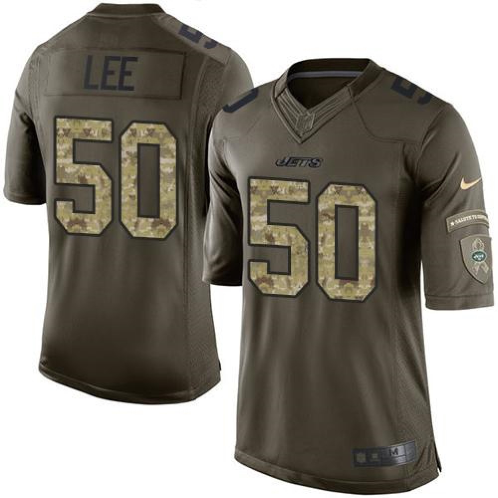 Jets #50 Darron Lee Green Youth Stitched NFL Limited Salute to Service Jersey